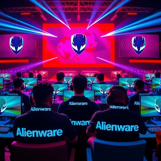 BLG的电竞梦 在ALIENWARE外星