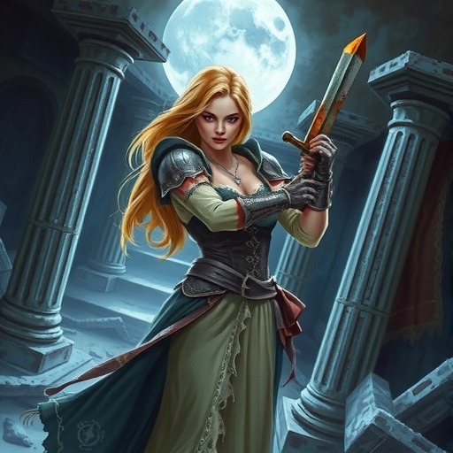 国产独立游戏《夜莺归笼》战斗测试：女角色