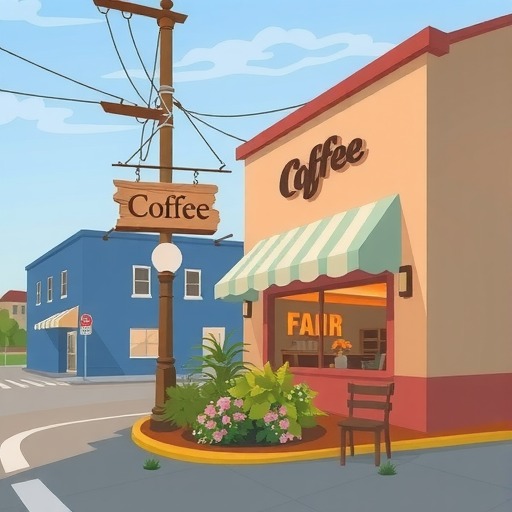 心动小镇小镇街角咖啡馆☕️