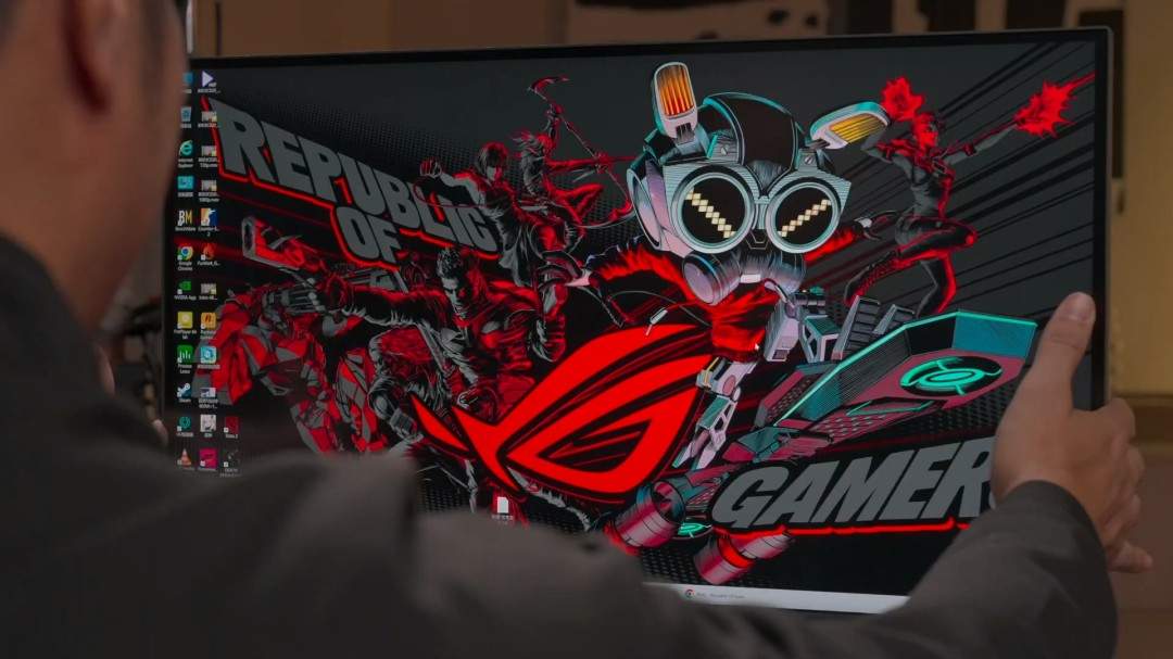 华硕发全球首款5K IPS电竞显示器 5090D带不动3A游戏《赛博朋克2077》