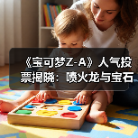 《宝可梦Z-A》人气投票揭晓:喷火龙与宝石海星登顶(图3) 《宝可梦Z-A》人气投票揭晓:喷火龙与宝石海星登顶(图3)