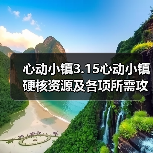 心动小镇3.15心动小镇硬核资源及各项所需攻略一览(图3) 心动小镇3.15心动小镇硬核资源及各项所需攻略一览(图3)