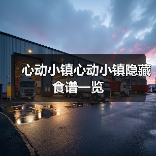 心动小镇心动小镇隐藏食谱一览（图4）