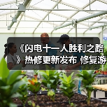 《闪电十一人胜利之路》热修更新发布 修复游戏中断问题(图1) 《闪电十一人胜利之路》热修更新发布 修复游戏中断问题(图1)