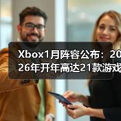 Xbox1月阵容公布：2026年开年高达21款游戏新作齐发（图1）