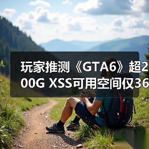 玩家推测《GTA6》超200G XSS可用空间仅364GB（图4）