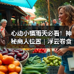 心动小镇雨天必看!神秘商人位置|浮云卷食谱及制作(图3) 心动小镇雨天必看!神秘商人位置|浮云卷食谱及制作(图3)