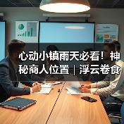 心动小镇雨天必看!神秘商人位置|浮云卷食谱及制作(图4) 心动小镇雨天必看!神秘商人位置|浮云卷食谱及制作(图4)
