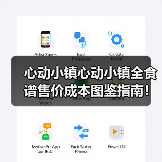 心动小镇心动小镇全食谱售价成本图鉴指南!(图4) 心动小镇心动小镇全食谱售价成本图鉴指南!(图4)