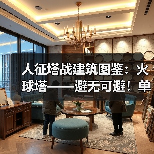 人征塔战建筑图鉴：火球塔——避无可避！单体高额火伤暴击怪物（图4）