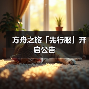 方舟之旅「先行服」开启公告(图2) 方舟之旅「先行服」开启公告(图2)