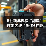 B社新年祝福“翻车” 评论区被“老滚6在哪”刷屏（图2）