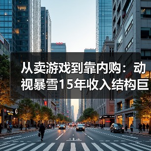 从卖游戏到靠内购：动视暴雪15年收入结构巨变（图1）