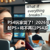 PS4玩家哭了！2026年起PS+将不再以PS4游戏为核心（图1）