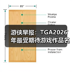 游侠早报：TGA2026年最受期待游戏作品名单公布 《巫师3》DLC传闻指向26年5月（图1）