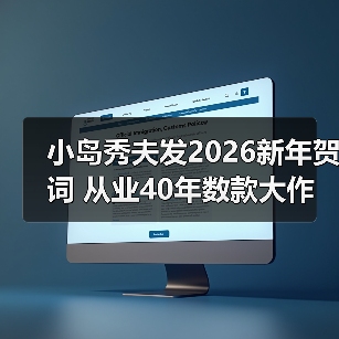 小岛秀夫发2026新年贺词 从业40年数款大作并行制作(图2) 小岛秀夫发2026新年贺词 从业40年数款大作并行制作(图2)