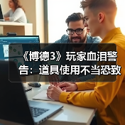 《博德3》玩家血泪警告:道具使用不当恐致全员敌对(图1) 《博德3》玩家血泪警告:道具使用不当恐致全员敌对(图1)