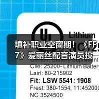 填补职业空窗期!《FF7》爱丽丝配音演员投身直播(图3) 填补职业空窗期!《FF7》爱丽丝配音演员投身直播(图3)