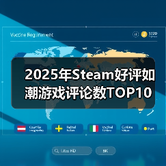 2025年Steam好评如潮游戏评论数TOP10 《33号》排第四（图1）