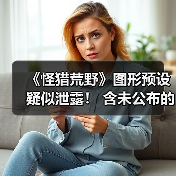 《怪猎荒野》图形预设疑似泄露! 含未公布的NS2版本(图1) 《怪猎荒野》图形预设疑似泄露! 含未公布的NS2版本(图1)
