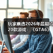 玩家票选2026年最期待20款游戏:《GTA6》竟不是第一!(图2) 玩家票选2026年最期待20款游戏:《GTA6》竟不是第一!(图2)