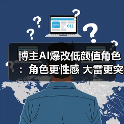 博主AI爆改低颜值角色:角色更性感 大雷更突出!(图4) 博主AI爆改低颜值角色:角色更性感 大雷更突出!(图4)