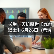 长生：天机降世【九幽道士】6月26日（叠浪+叠浪X3+生效2）（图3）