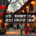 长生：天机降世【九幽道士】6月26日（叠浪+叠浪X3+生效2）