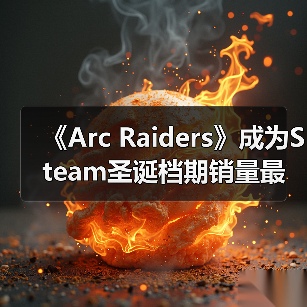 《Arc Raiders》成为Steam圣诞档期销量最高的游戏（图1）