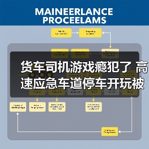 货车司机游戏瘾犯了 高速应急车道停车开玩被罚款（图3）