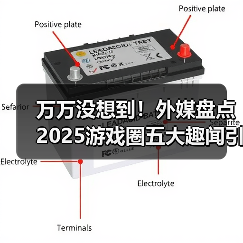 万万没想到!外媒盘点2025游戏圈五大趣闻引全网热议!(图2) 万万没想到!外媒盘点2025游戏圈五大趣闻引全网热议!(图2)