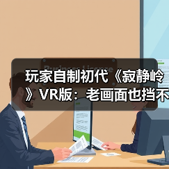 玩家自制初代《寂静岭》VR版:老画面也挡不住惊悚感(图4) 玩家自制初代《寂静岭》VR版:老画面也挡不住惊悚感(图4)