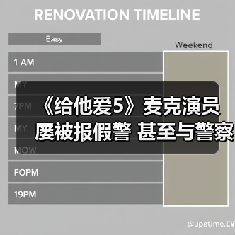 《给他爱5》麦克演员屡被报假警 甚至与警察成了朋友(图3) 《给他爱5》麦克演员屡被报假警 甚至与警察成了朋友(图3)