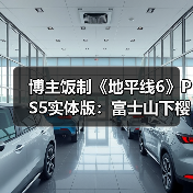 博主饭制《地平线6》PS5实体版：富士山下樱花纷飞！（图4）