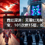 霓虹深渊:无限虹海秘宝,101次挖15层,论坛大佬是真有货(图4) 霓虹深渊:无限虹海秘宝,101次挖15层,论坛大佬是真有货(图4)