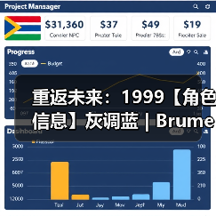 重返未来：1999【角色信息】灰调蓝 | Brume（图1）