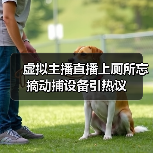 虚拟主播直播上厕所忘摘动捕设备引热议(图1) 虚拟主播直播上厕所忘摘动捕设备引热议(图1)