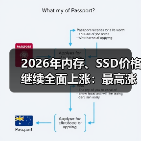 2026年内存、SSD价格继续全面上涨:最高涨幅60%!(图1) 2026年内存、SSD价格继续全面上涨:最高涨幅60%!(图1)