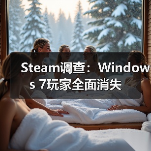 Steam调查:Windows 7玩家全面消失(图1) Steam调查:Windows 7玩家全面消失(图1)