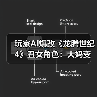 玩家AI爆改《龙腾世纪4》丑女角色：大妈变美女！（图4）