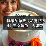 玩家AI爆改《龙腾世纪4》丑女角色：大妈变美女！（图1）