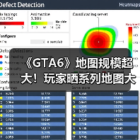 《GTA6》地图规模超大！玩家晒系列地图大小对比！（图3）