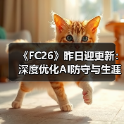 《FC26》昨日迎更新:深度优化AI防守与生涯模式玩法(图2) 《FC26》昨日迎更新:深度优化AI防守与生涯模式玩法(图2)