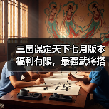 三国谋定天下七月版本福利有限，最强武将搭