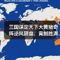 三国谋定天下大黄猪奇阵逆风翻盘,竟制胜满红仗剑骑?(图2) 三国谋定天下大黄猪奇阵逆风翻盘,竟制胜满红仗剑骑?(图2)