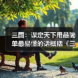 三国：谋定天下用最简单最易懂的话概括《三
