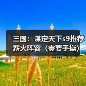 三国:谋定天下s9推荐薪火阵容(需要手操)(图3) 三国:谋定天下s9推荐薪火阵容(需要手操)(图3)
