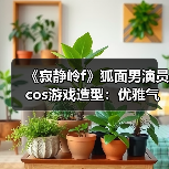 《寂静岭f》狐面男演员cos游戏造型：优