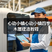 心动小镇心动小镇四季木屋建造教程（图4）