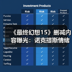 《最终幻想15》删减内容曝光：诺克提斯情